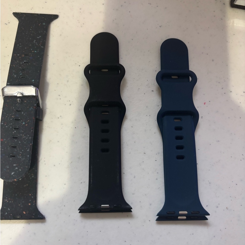 Black and Blue Wearable Bands